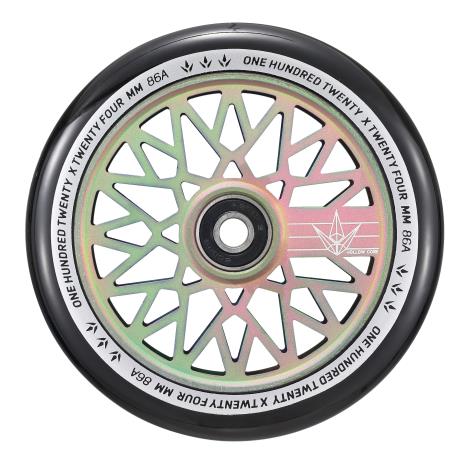 Blunt 120mm Diamond Hollowcore Wheels Matte Oil Slick - Pair £63.90